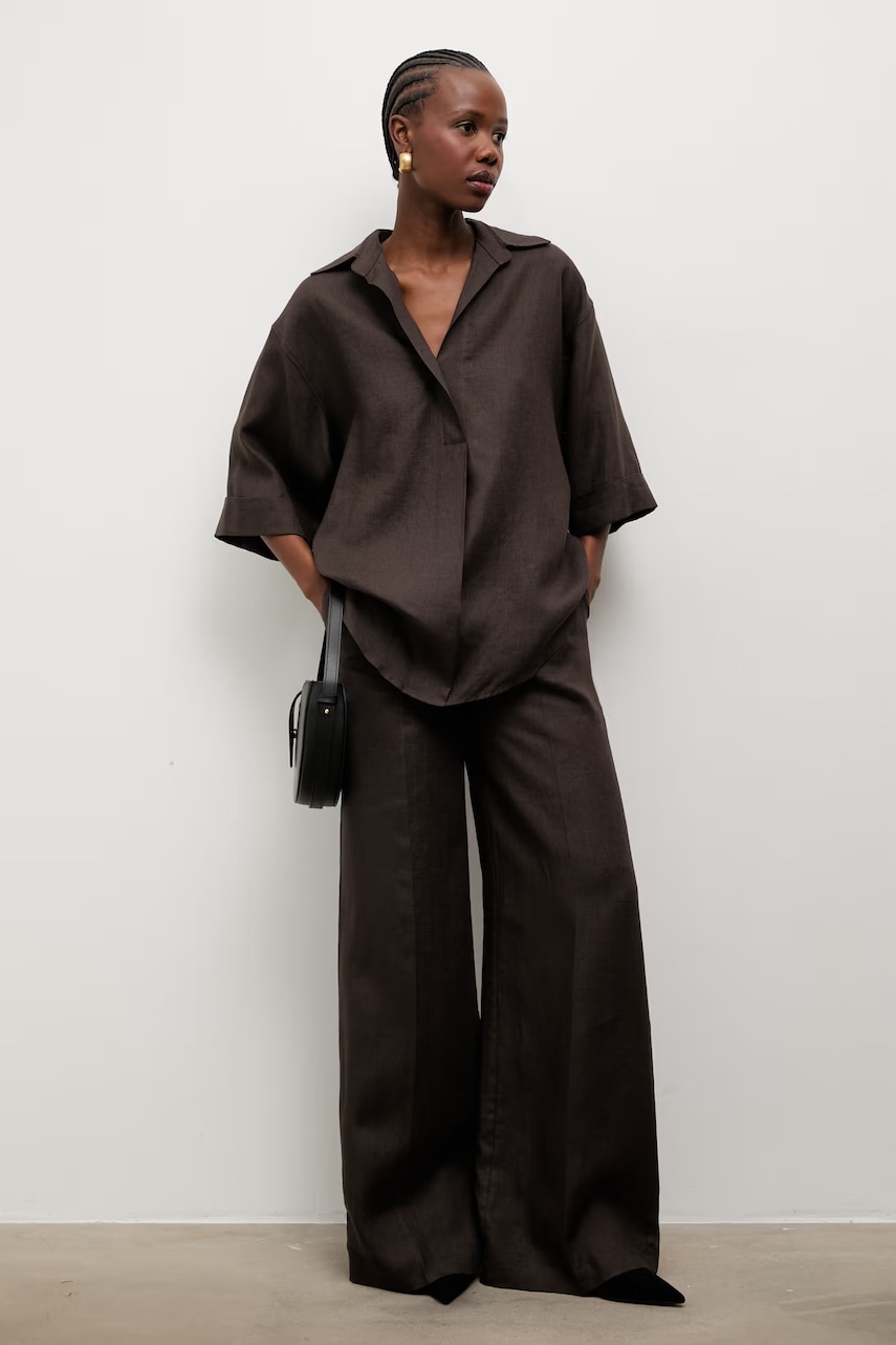 Answear.LAB cămașă pentru femei, din in