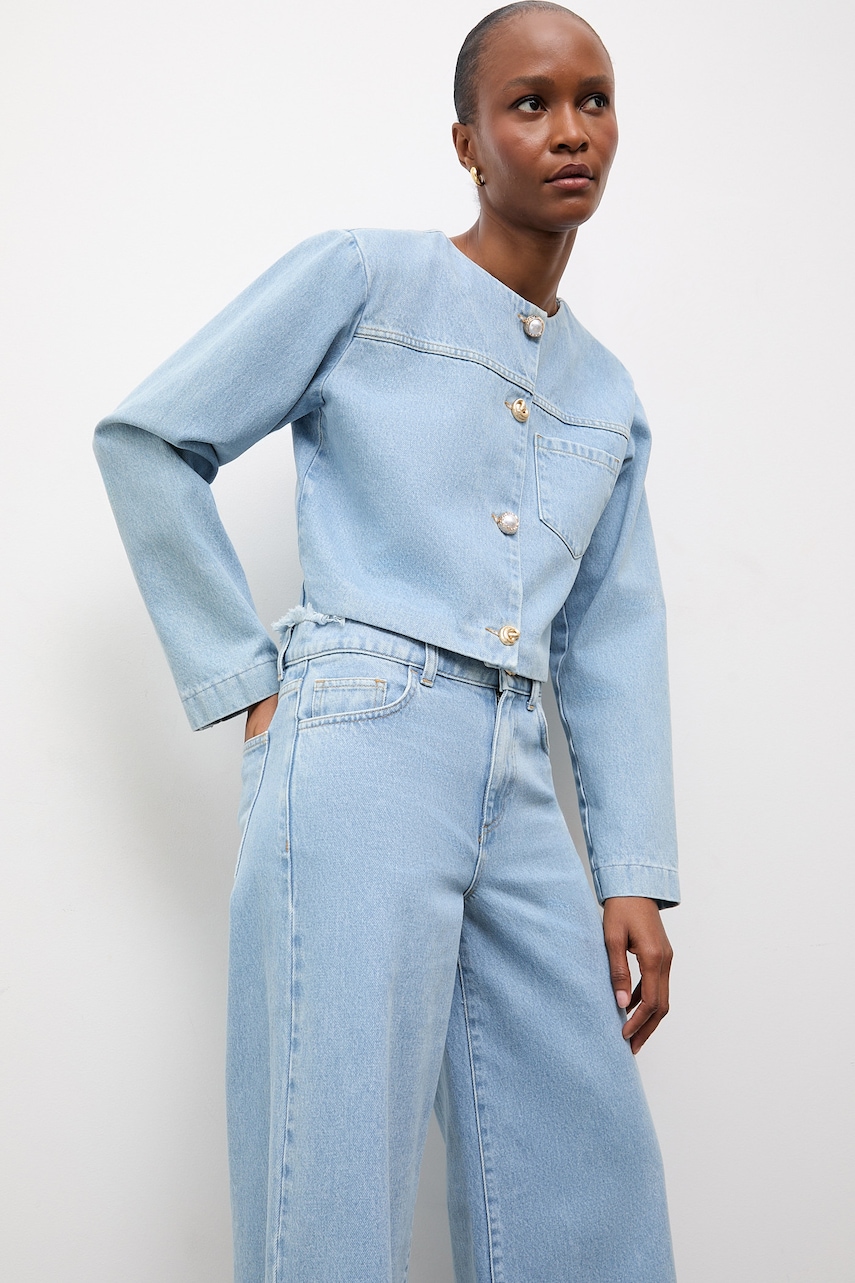 Answear.LAB jachetă damska din denim