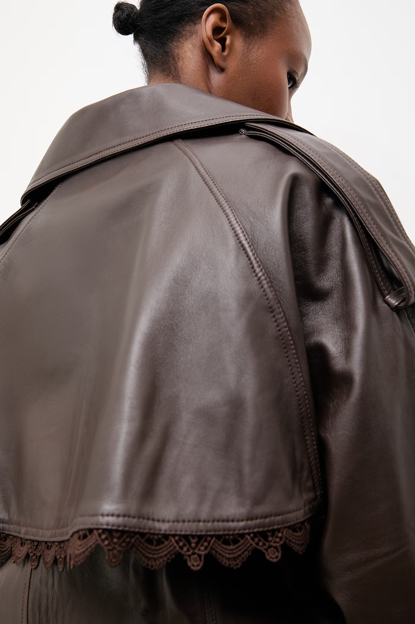 Dámská kožená bunda Answear.LAB LOTTIE z kolekce Unscripted