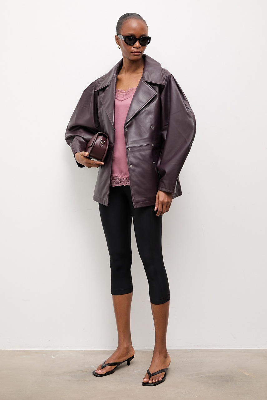 Dámská kožená bunda Answear.LAB LANI z kolekce Unscripted