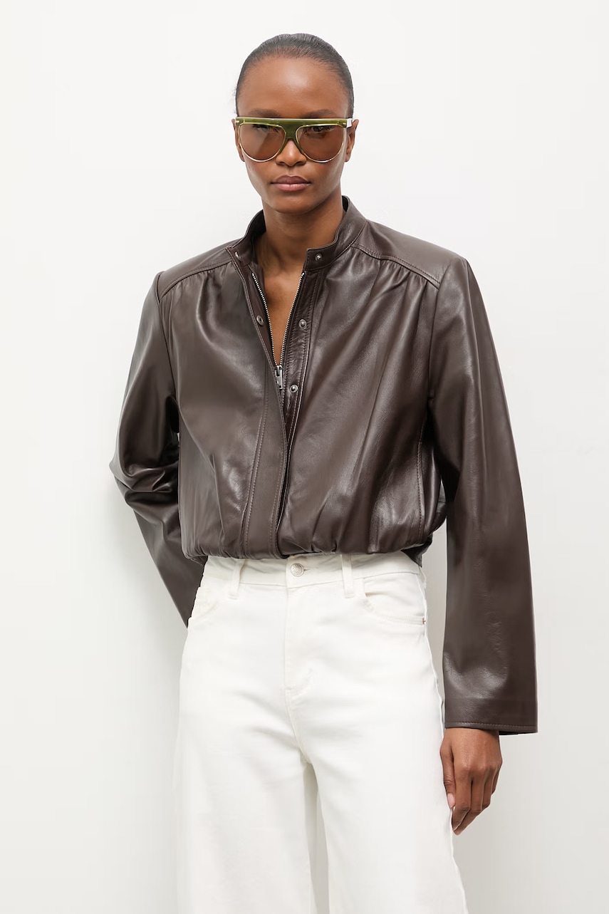 Kožená dámská bunda Answear.LAB MEMO z kolekce Unscripted