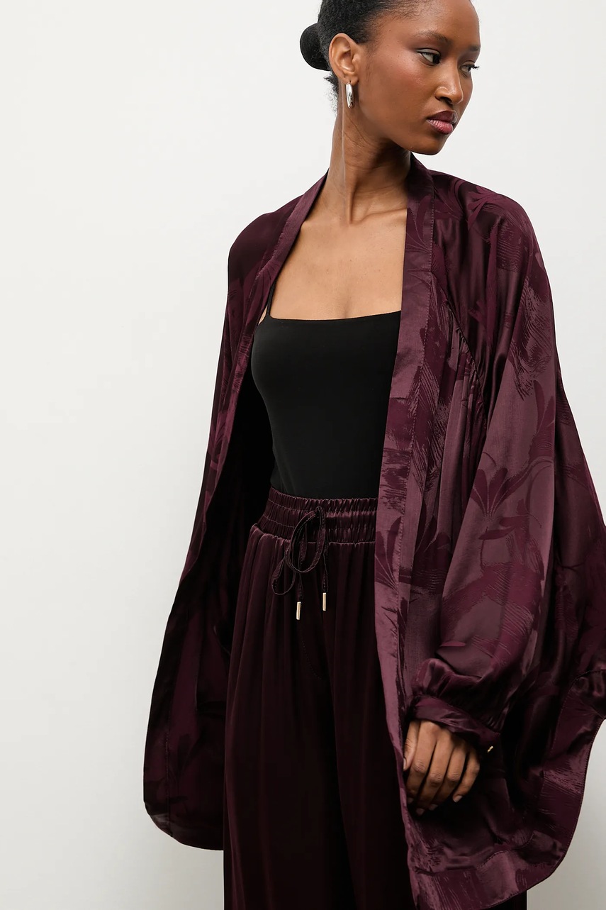 Σακάκι Answear.LAB χρώμα: μπορντό φωτογραφία