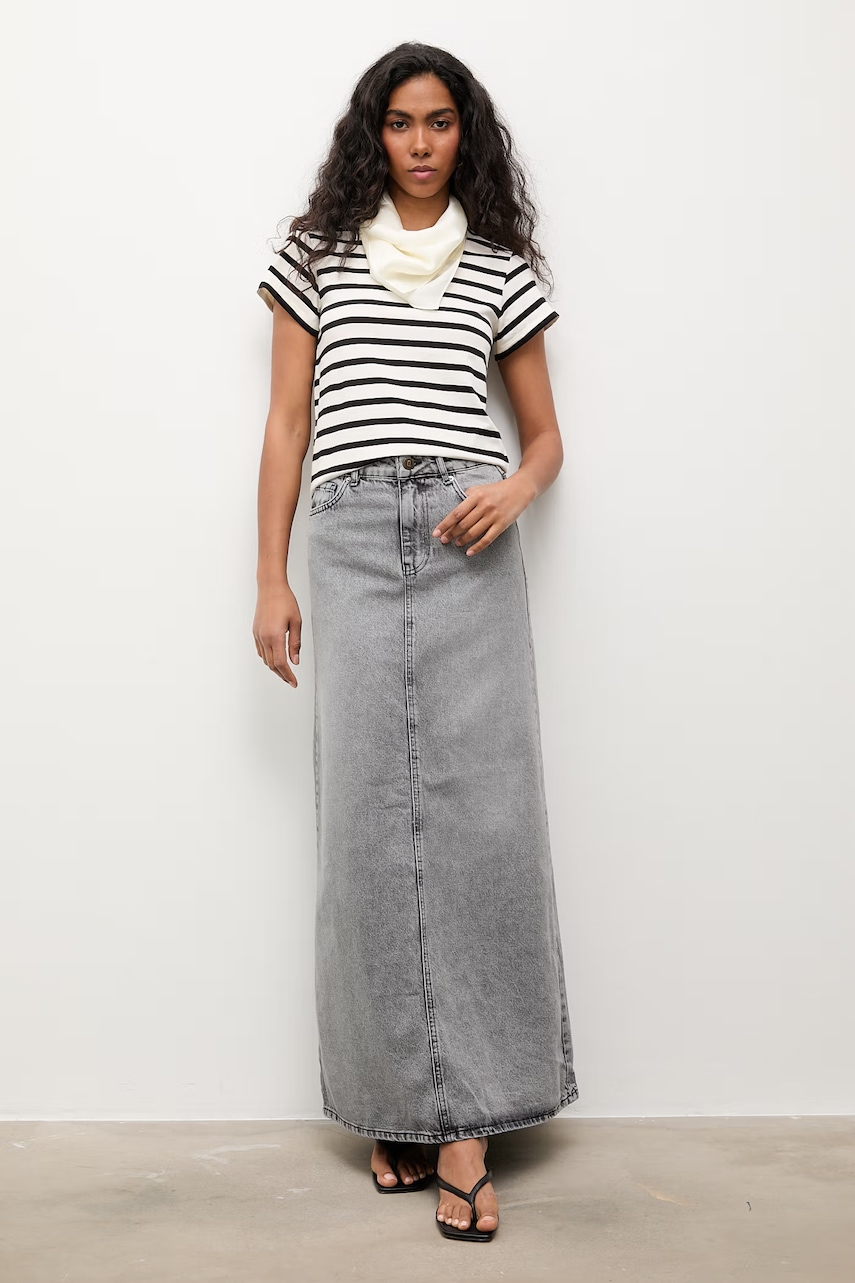 Answear.LAB pouzdrová sukně bavlněná