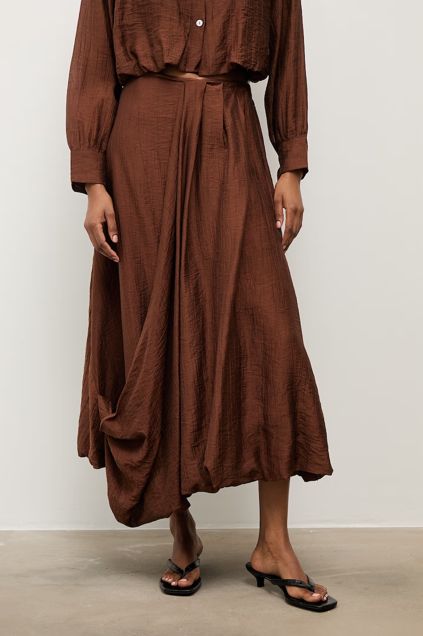 Answear.LAB φούστα balloon gn7799.isr καφέ L,M,S,XS