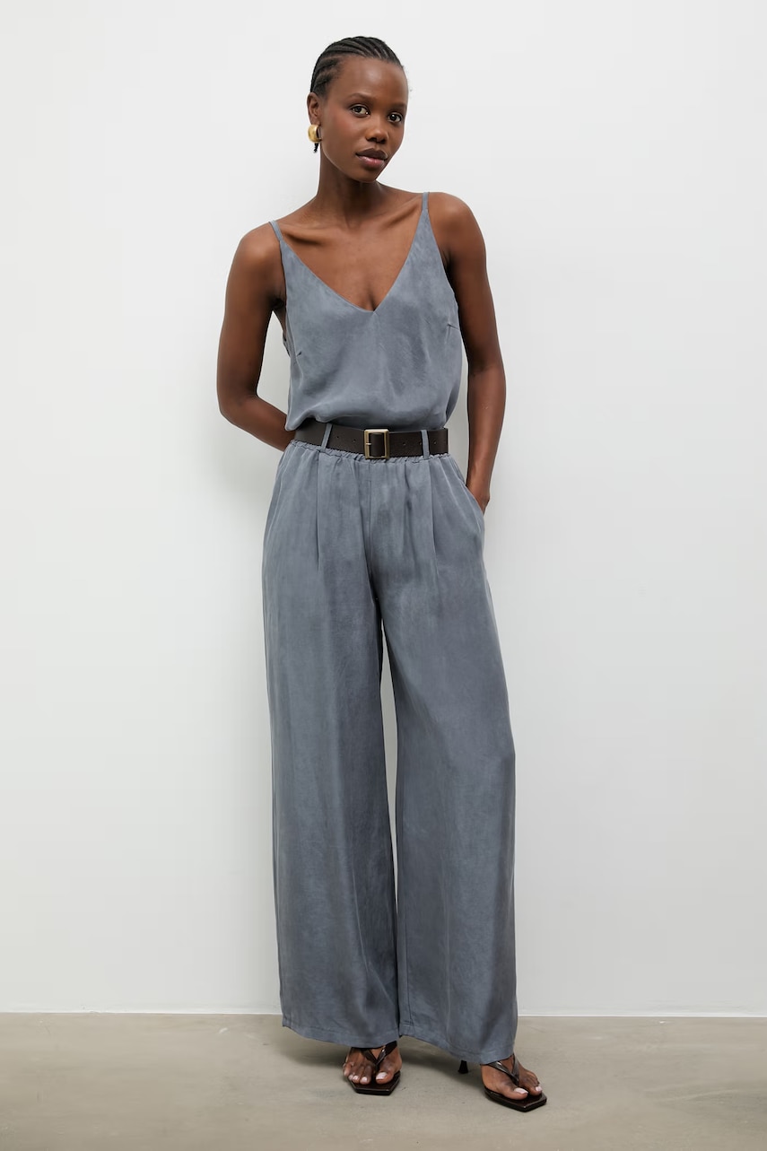 Answear.LAB pantaloni de femei din lyocell