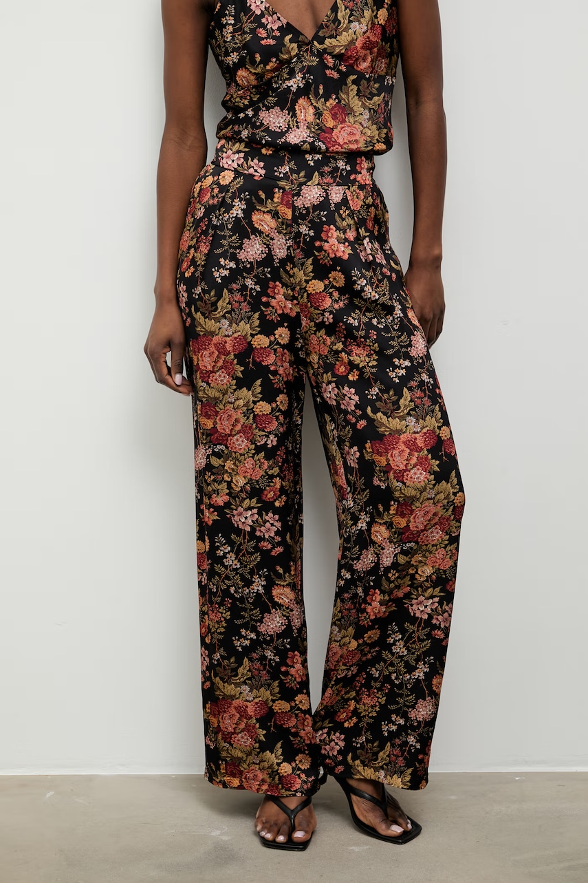 Answear.LAB pantaloni palazzo de damă din vâscoză