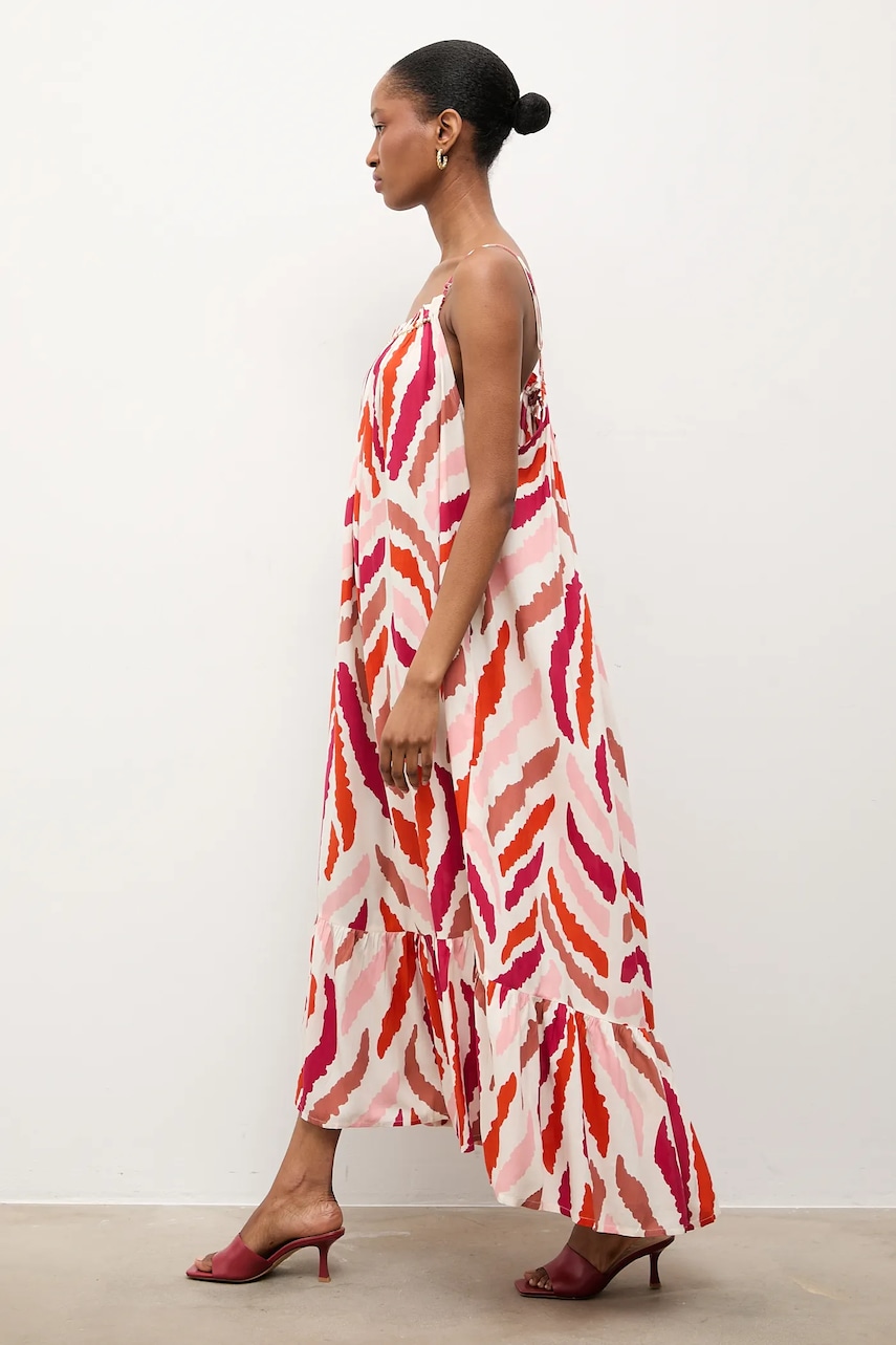 Φόρεμα Answear.LAB Africa.print.hak μπλε S/M