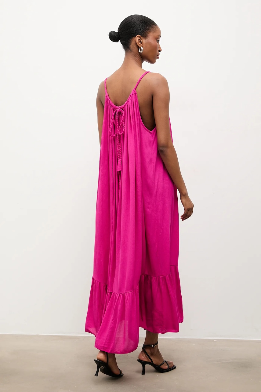 Φόρεμα Answear.LAB Venezia.hak ροζ S/M