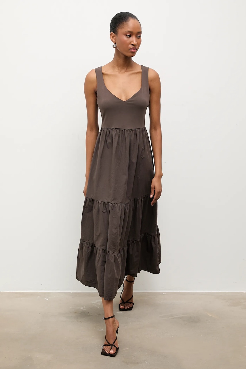 Βαμβακερό φόρεμα Answear.LAB