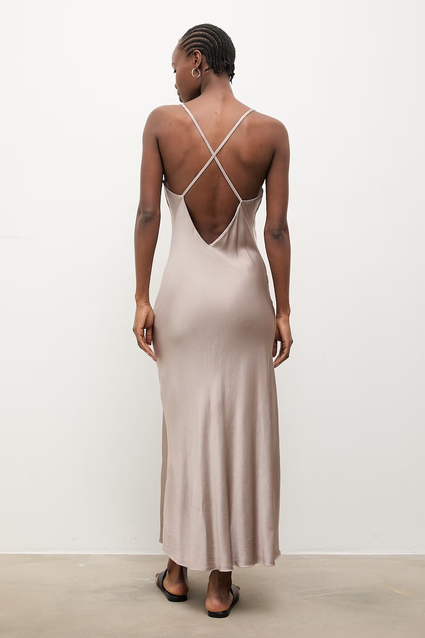 Answear.LAB Φόρεμα lingerie με βισκόζη