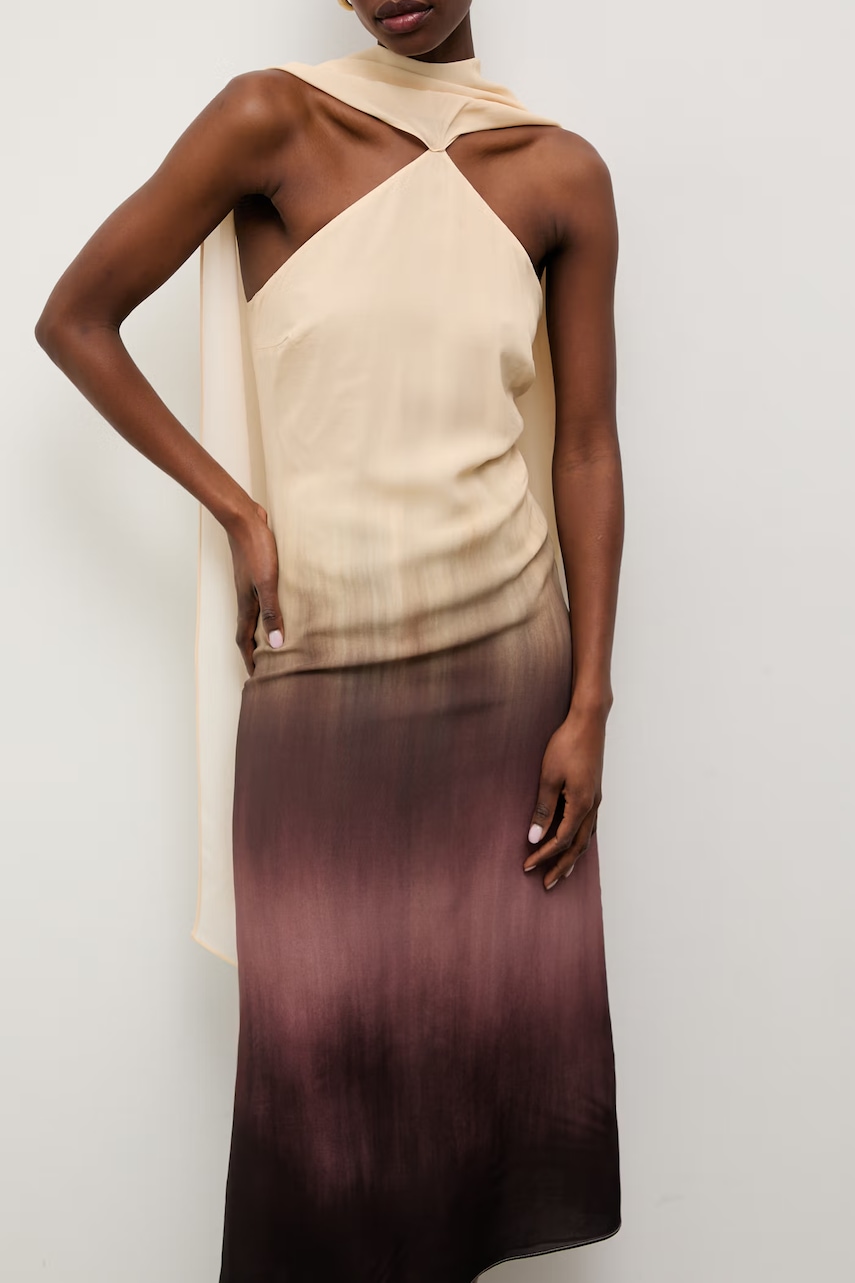 Answear.LAB šaty s lyocellem