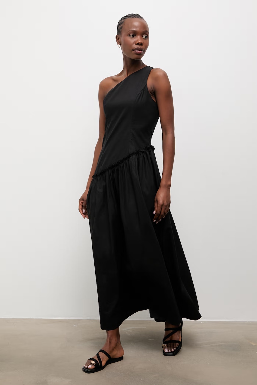 Answear.LAB rozšířené šaty bavlněné