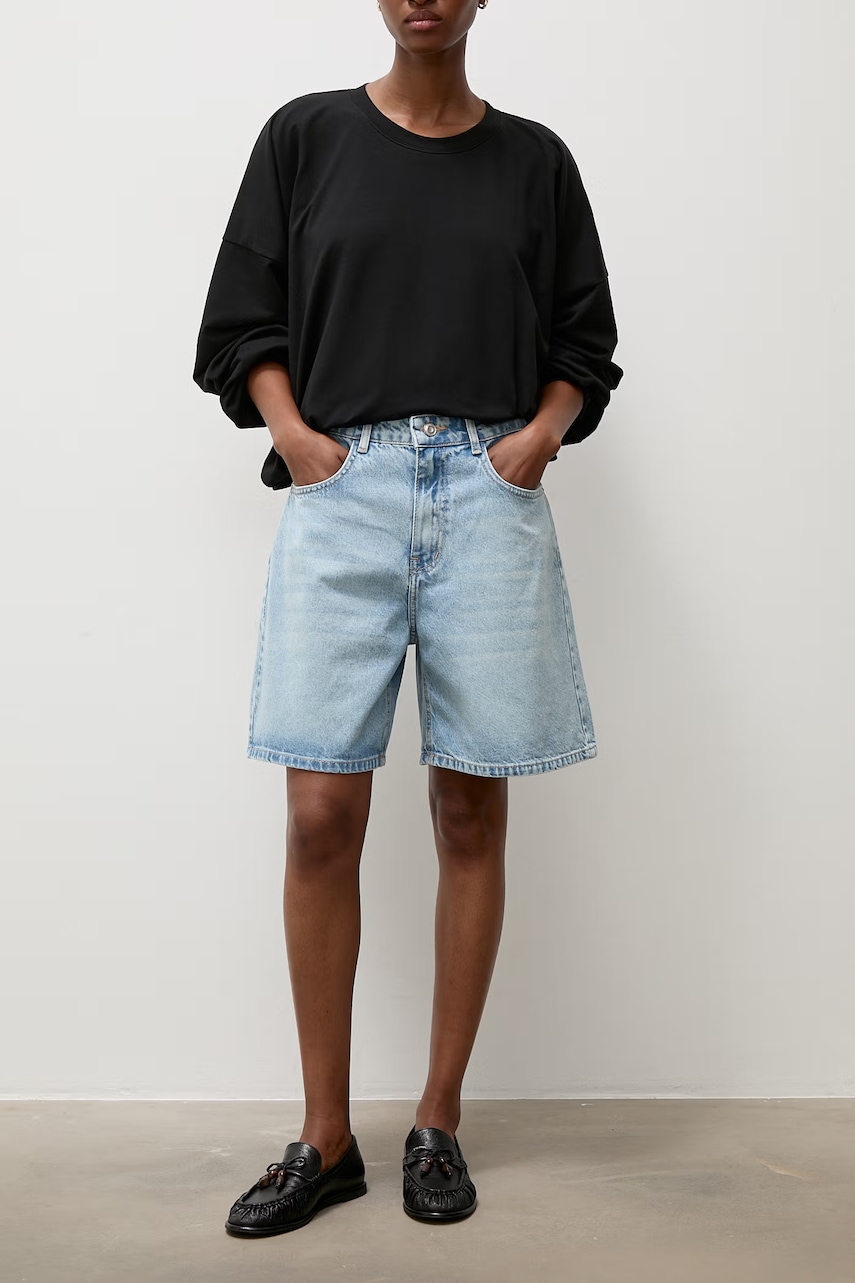 Answear.LAB bermudy damskie jeansowe
