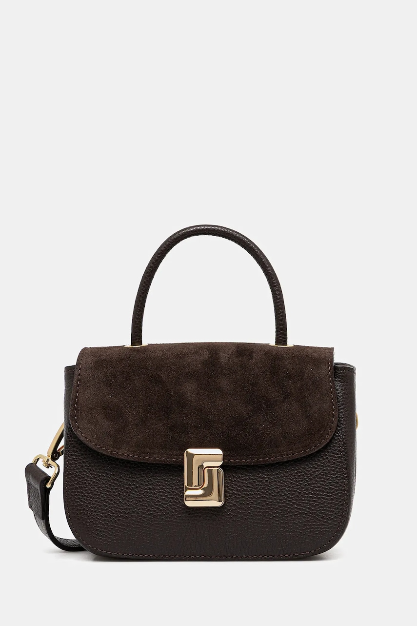 Answear.LAB poseta de piele culoarea maro