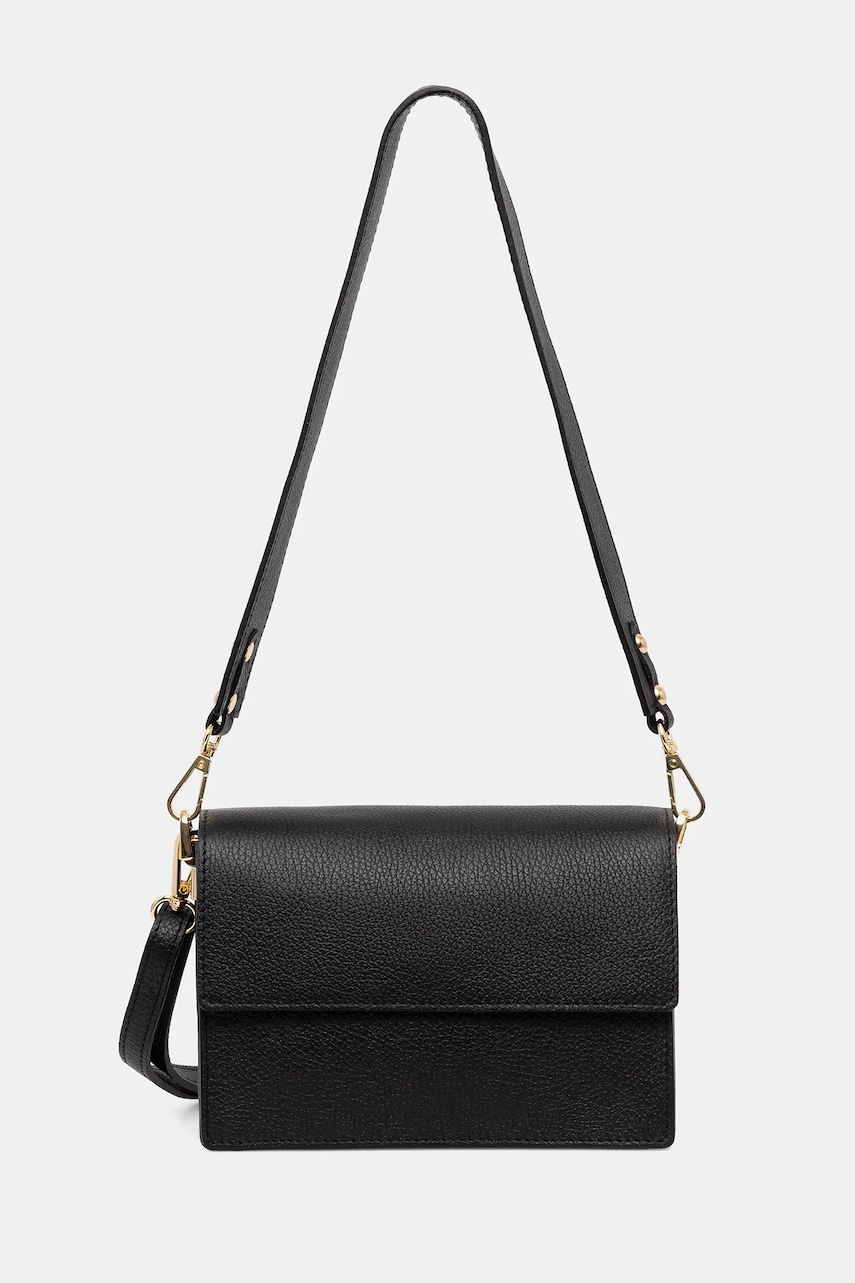 Answear.LAB poseta de piele culoarea negru