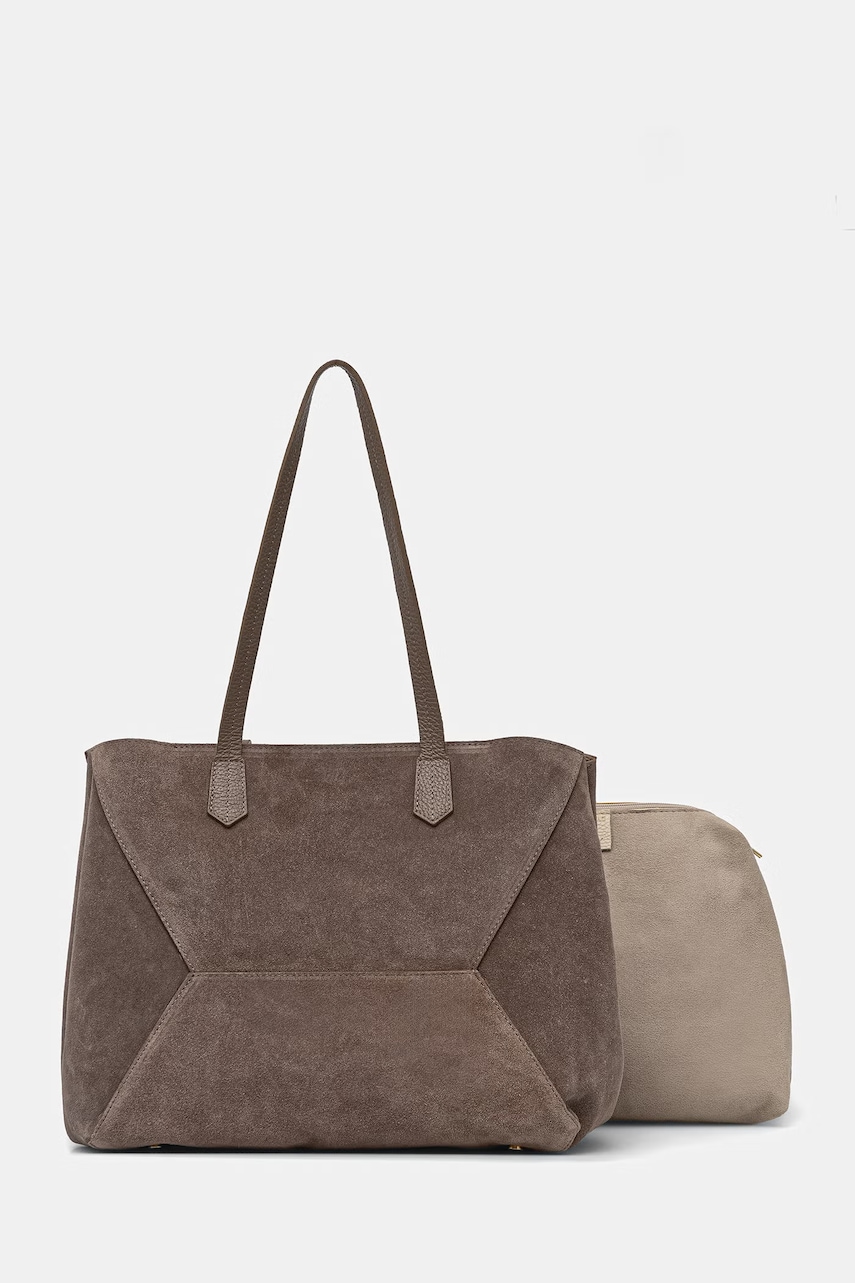 Δερμάτινη τσάντα Answear.LAB