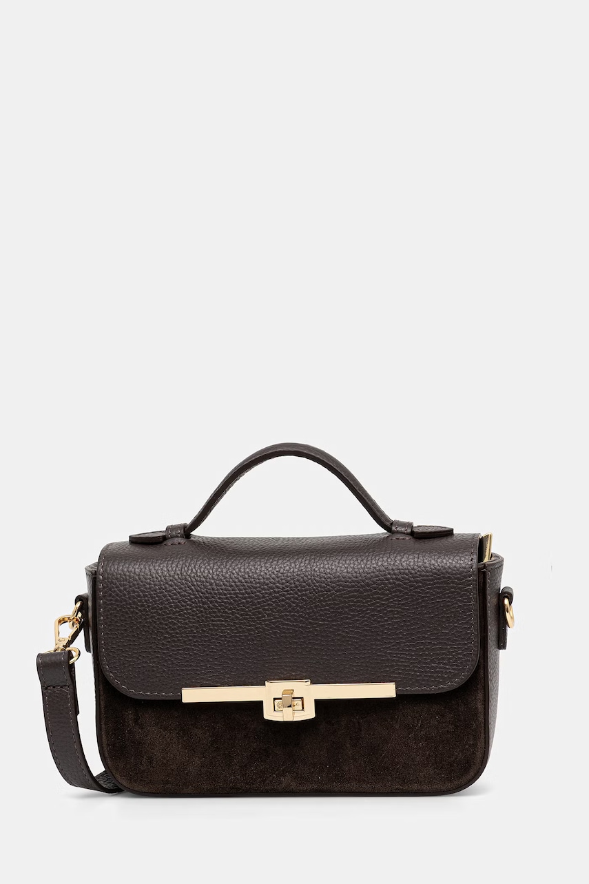 Δερμάτινη τσάντα Answear.LAB