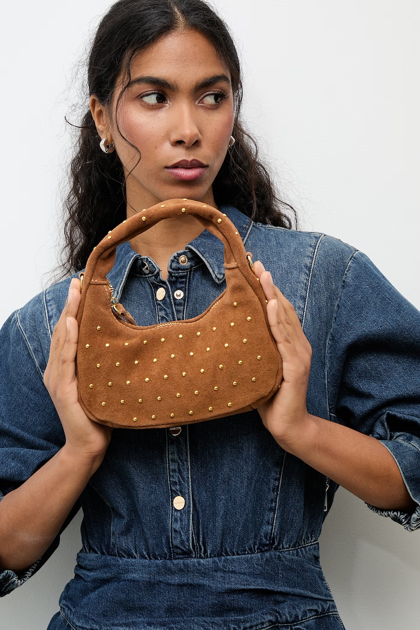 Τσάντα σουέτ Answear.LAB