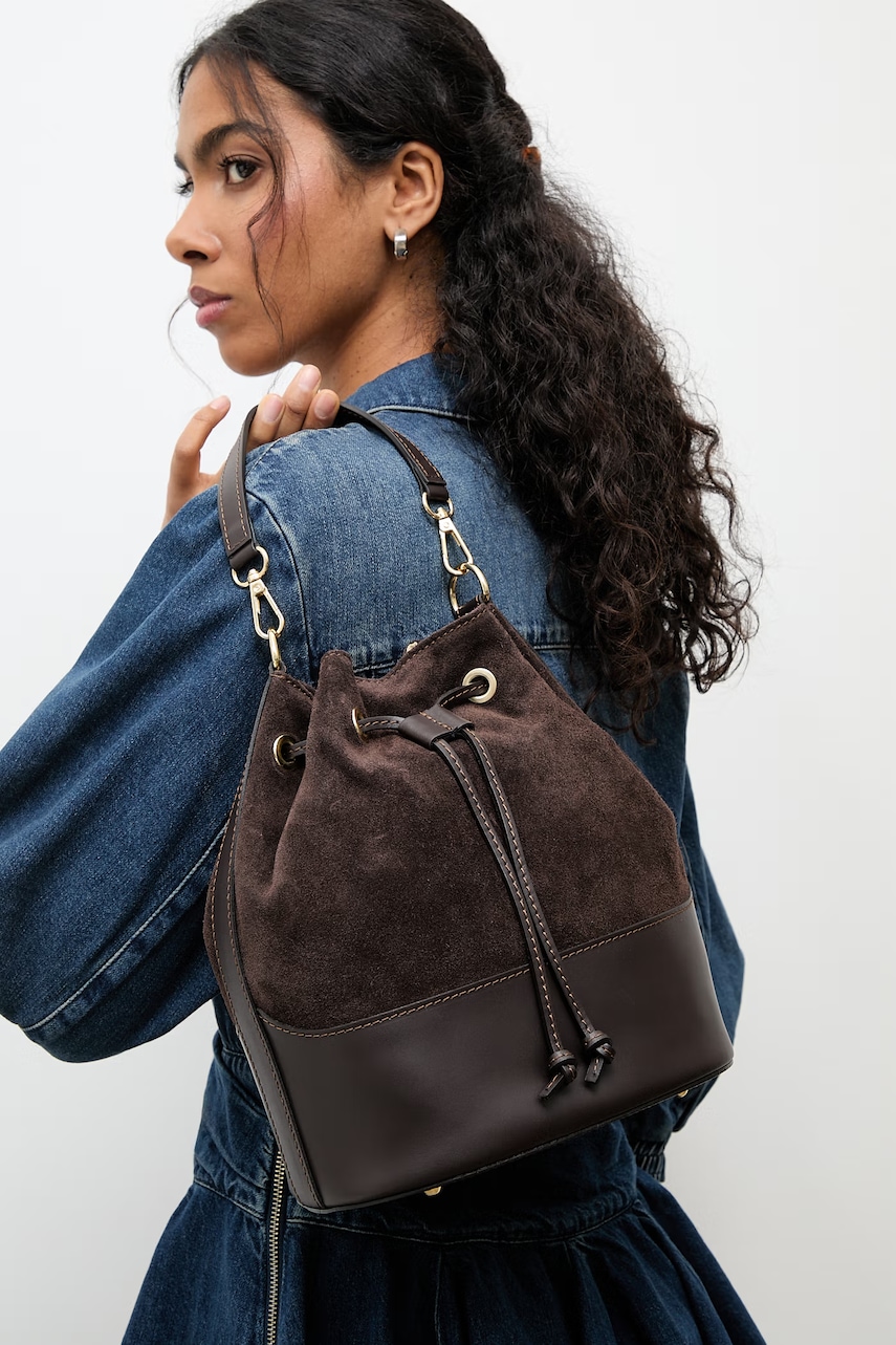 Answear.LAB sac pentru femei, din piele întoarsă