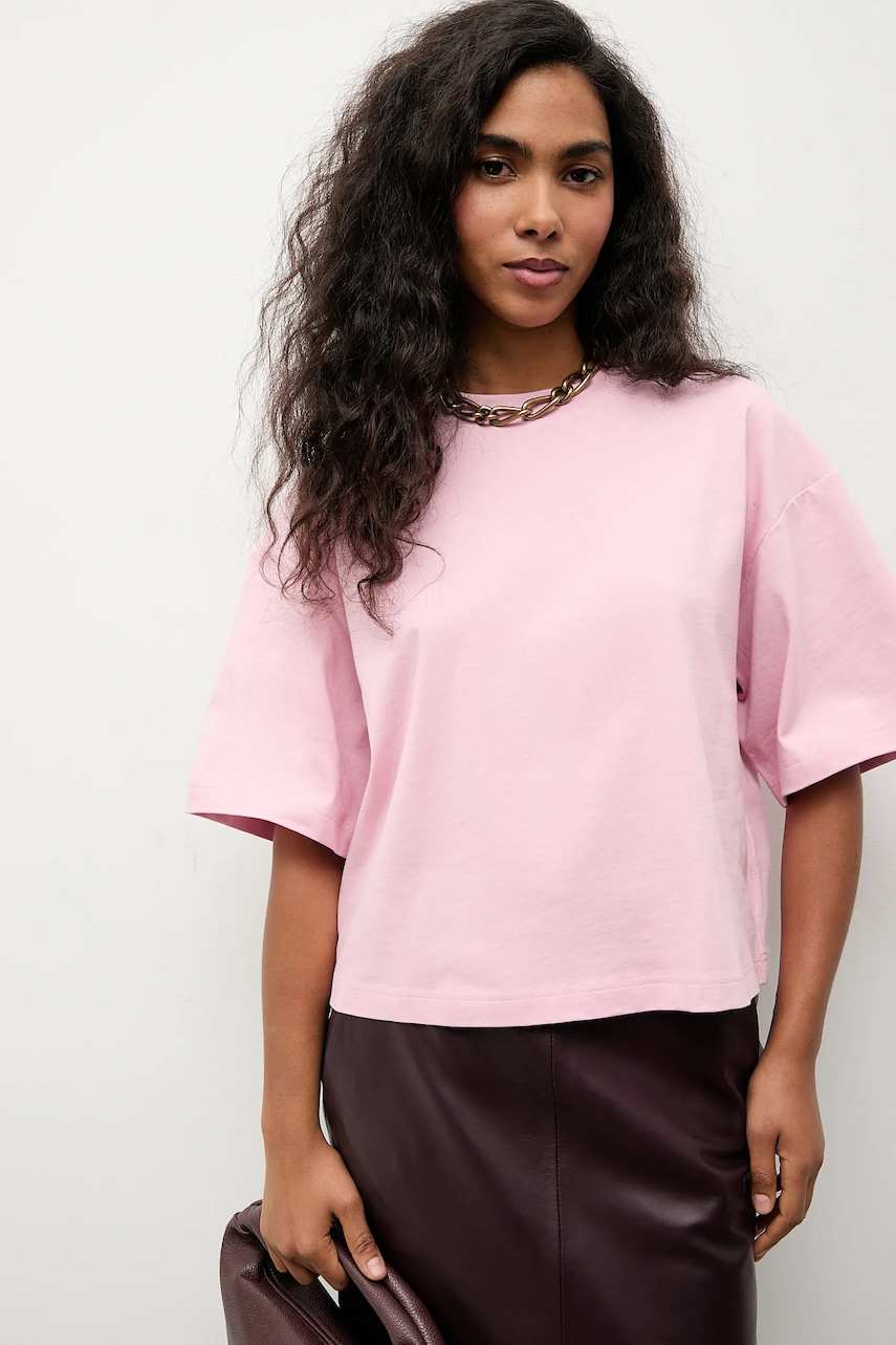 Βαμβακερό μπλουζάκι Answear.LAB