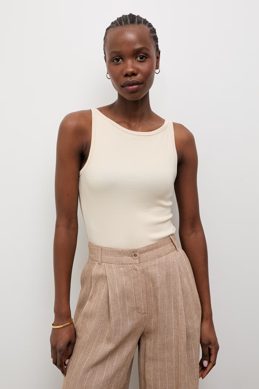 Answear.LAB τοπ γυναικείο με μοντάλ sng.top.dv.tok μπεζ M,L,S