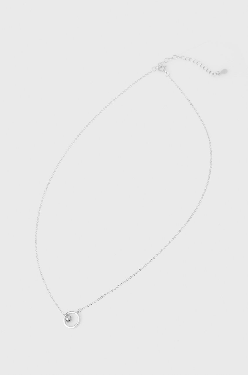 

Серебряное колье Answear Lab цвет серебрянный