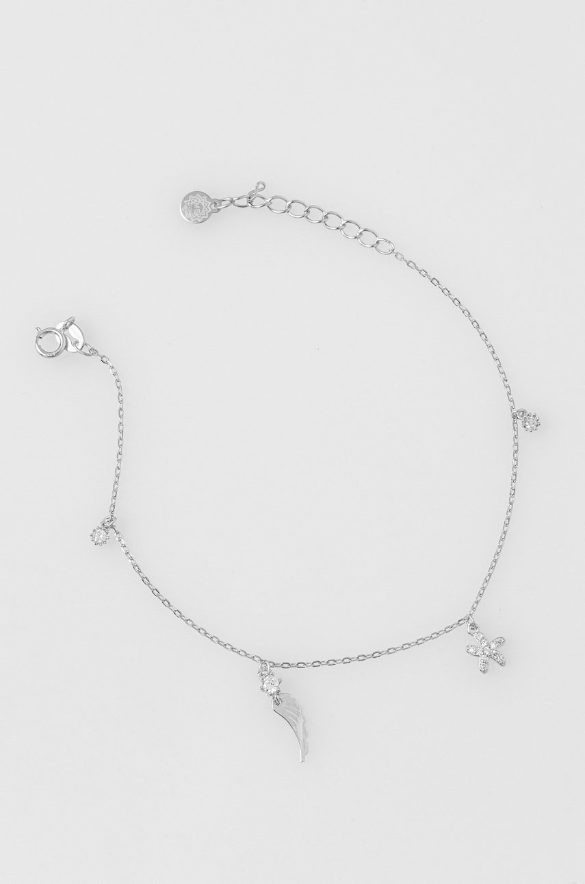 

Серебряное колье Answear Lab цвет серебрянный