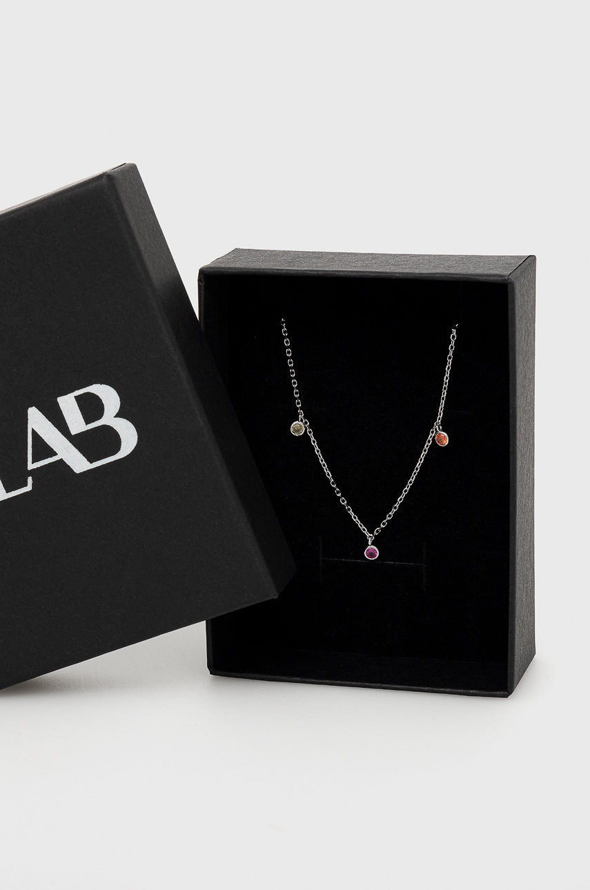 

Сребърно колие Answear Lab, Сребърен