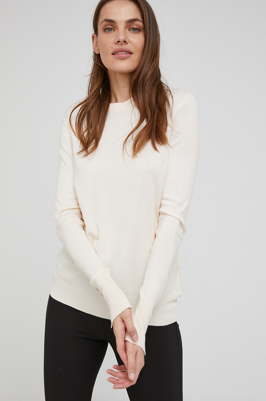 

Пуловер Answear Lab дамски в бежово, Бежов