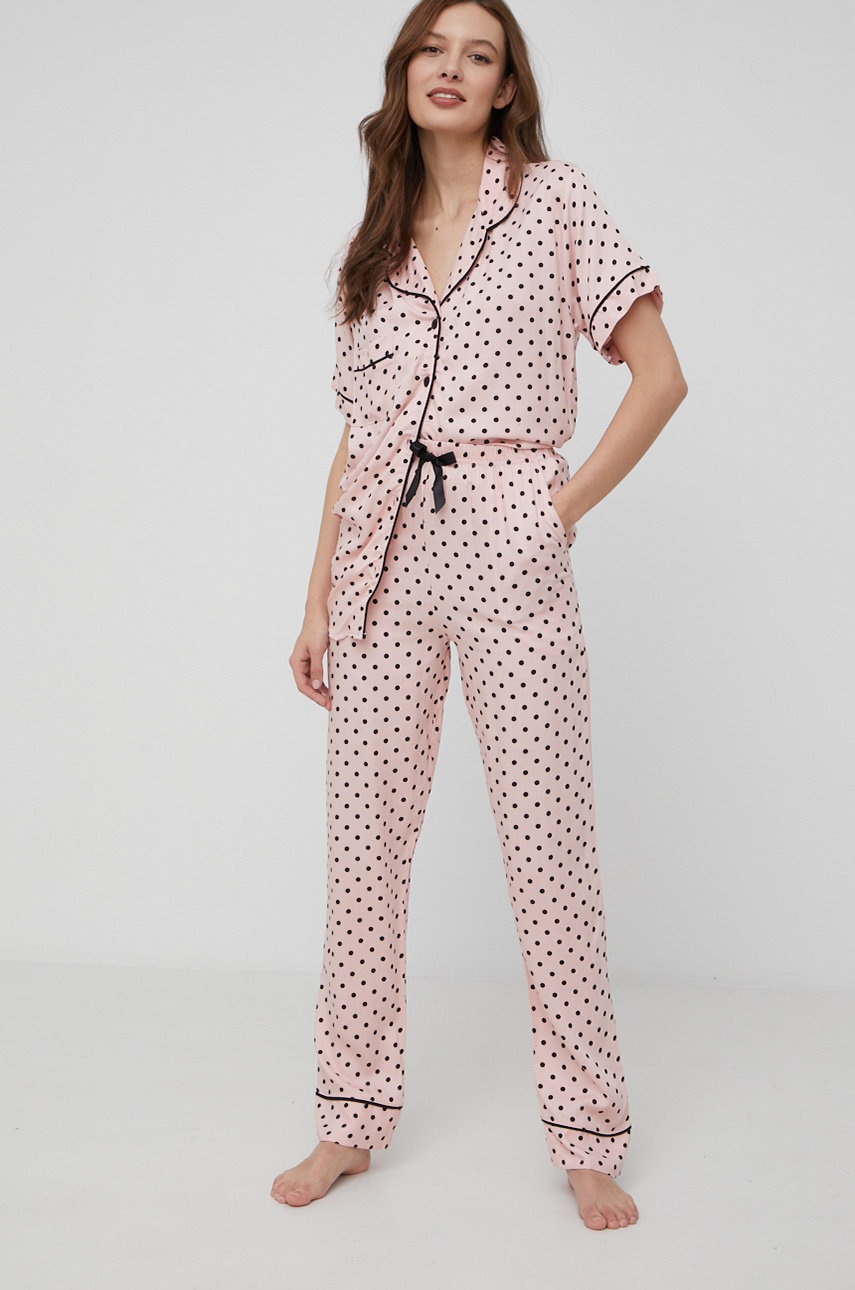 

Пижама Answear Lab дамска в розово, Розов