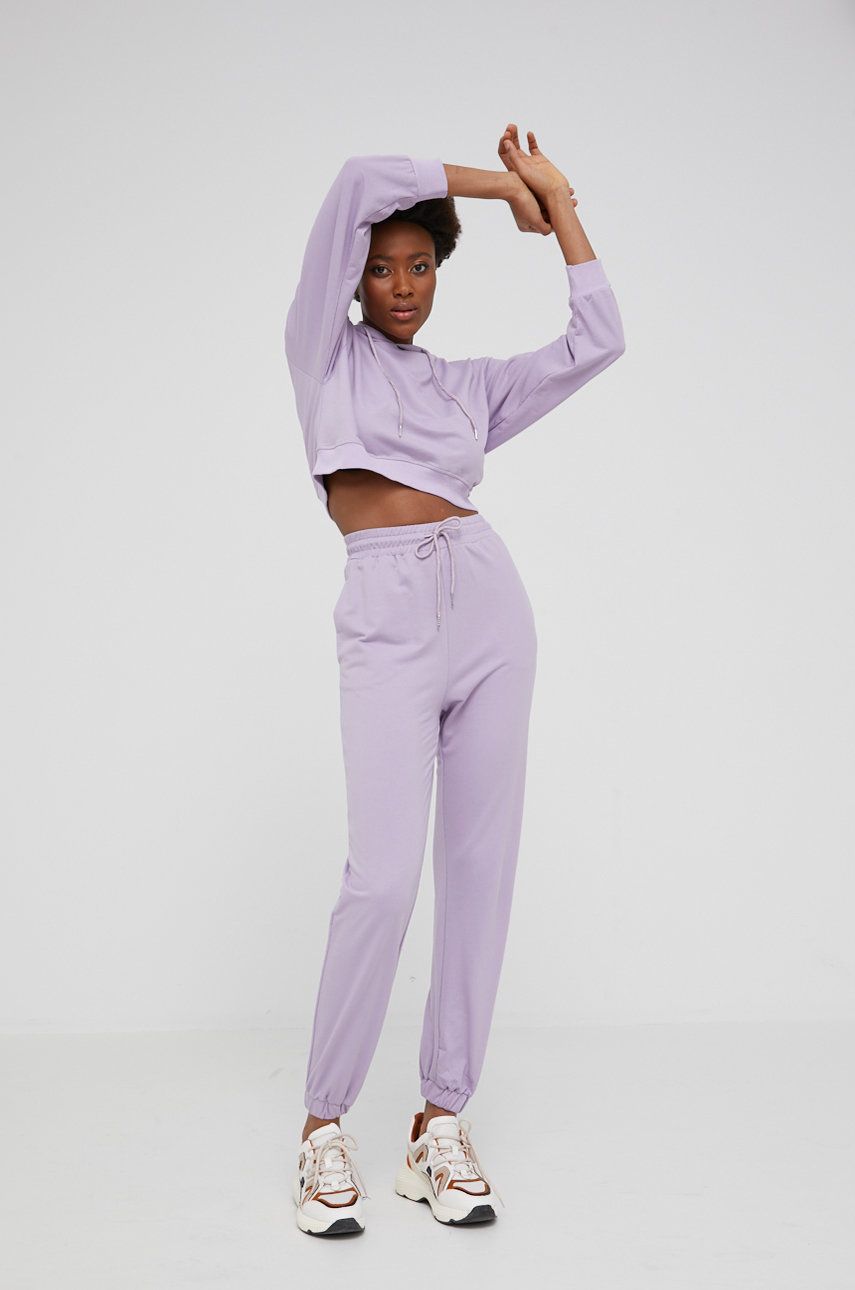 Answear Lab trening femei, culoarea violet imagine reduceri black friday 2021 Answear