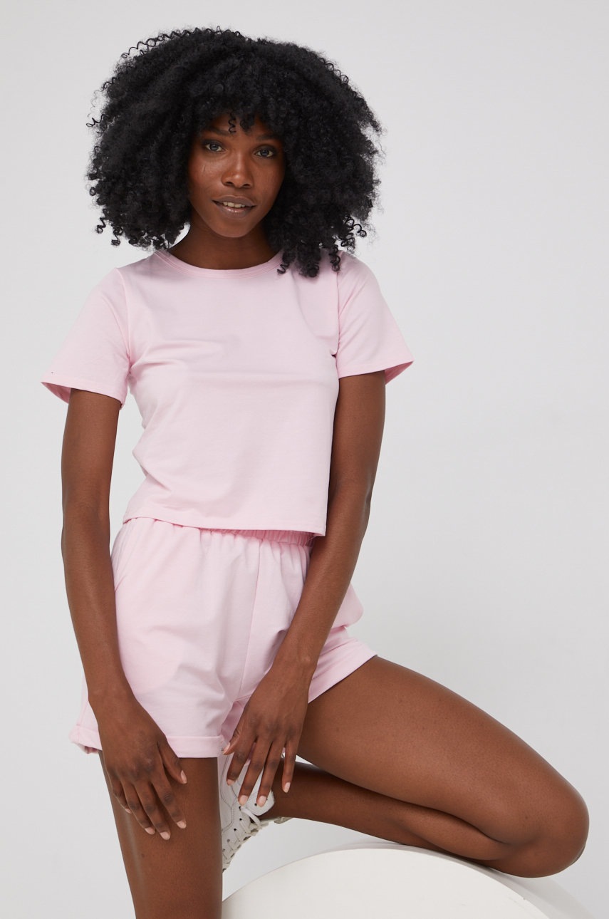 

Комплект Answear Lab дамски в розово, Розов