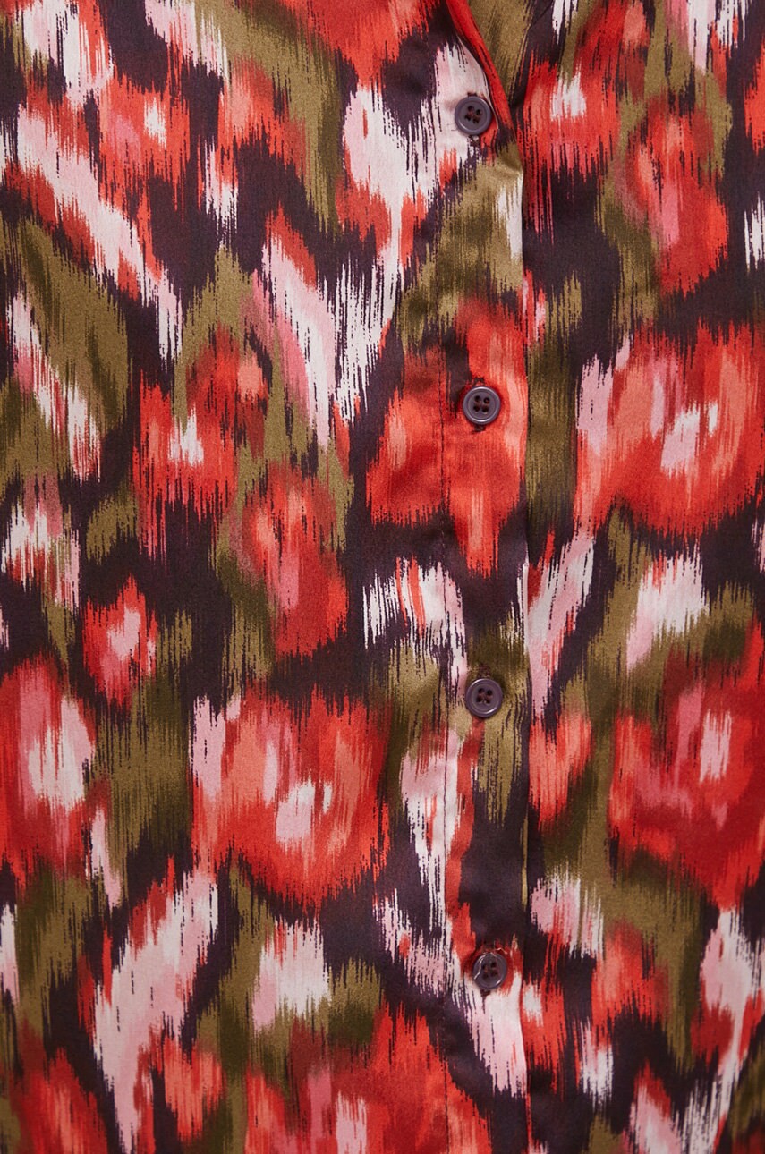 

Сорочка Answear Lab жіноча колір червоний regular класичний комір
