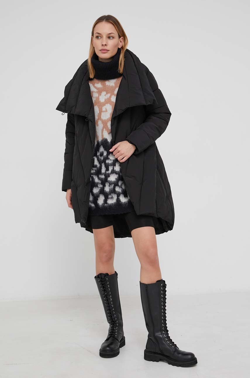 

Куртка Answear Lab жіноча колір чорний зимовий oversize