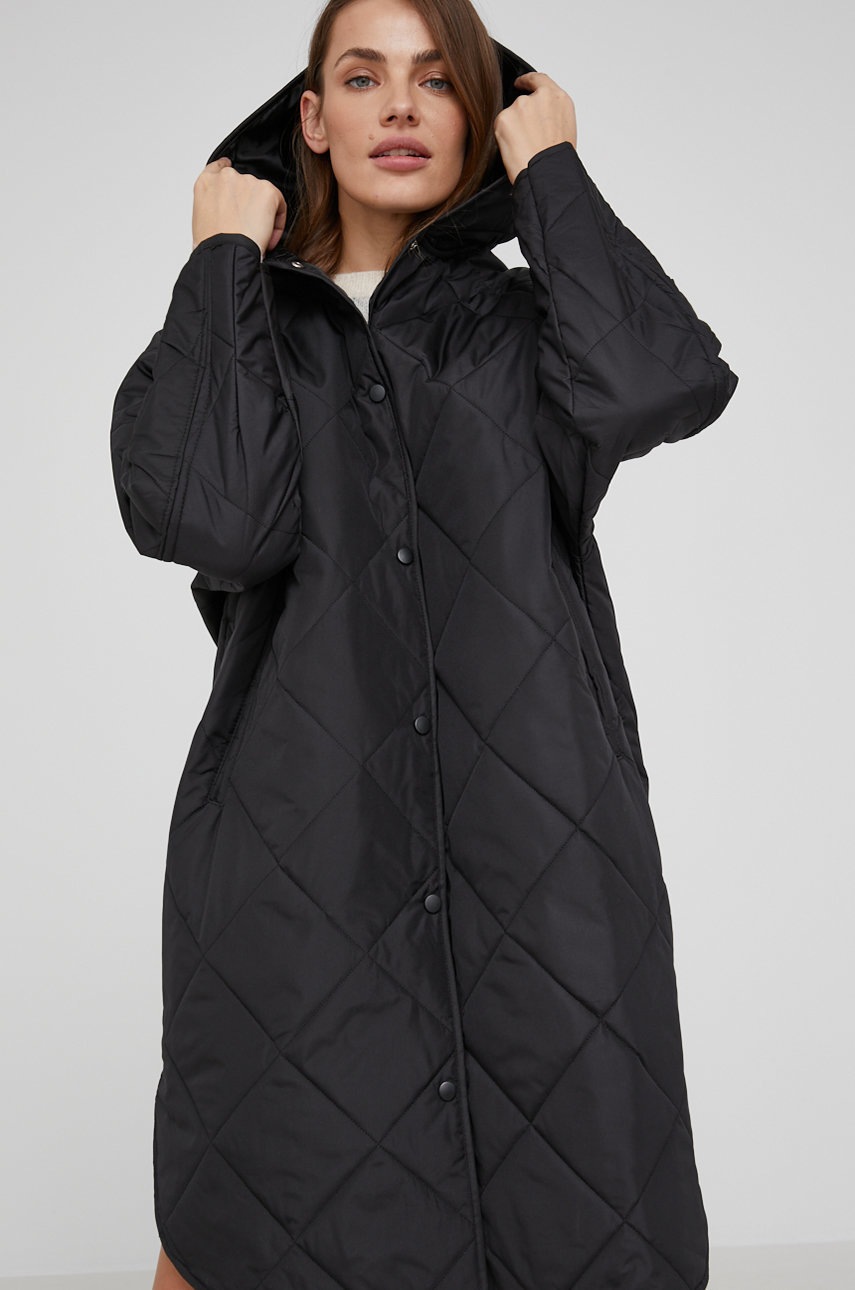 

Куртка Answear Lab женская цвет чёрный переходная oversize