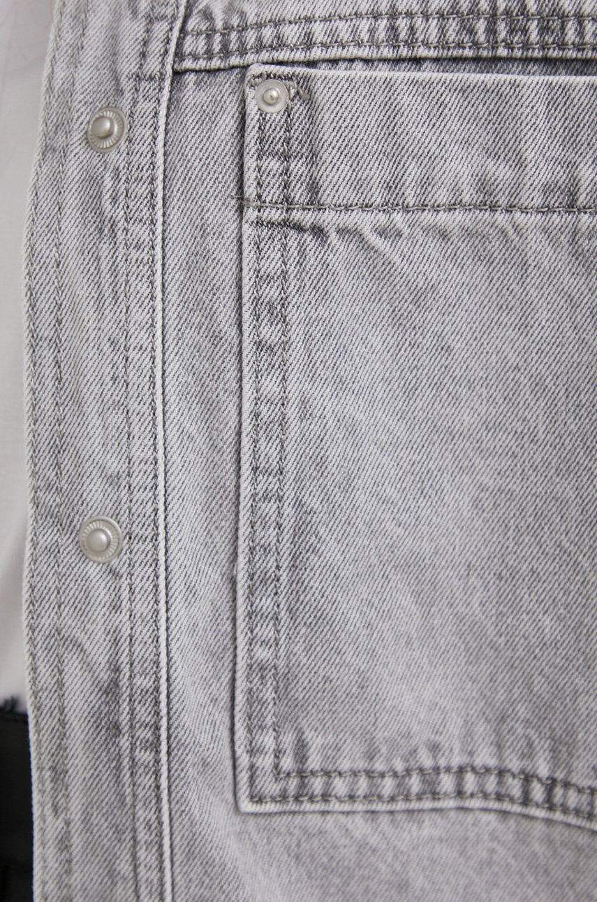 

Куртка Answear Lab женская цвет серый переходная oversize