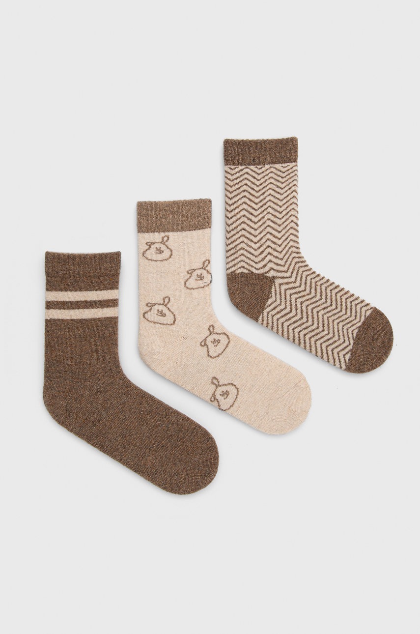 

Чорапи Answear Lab дамски в бежово, Бежов