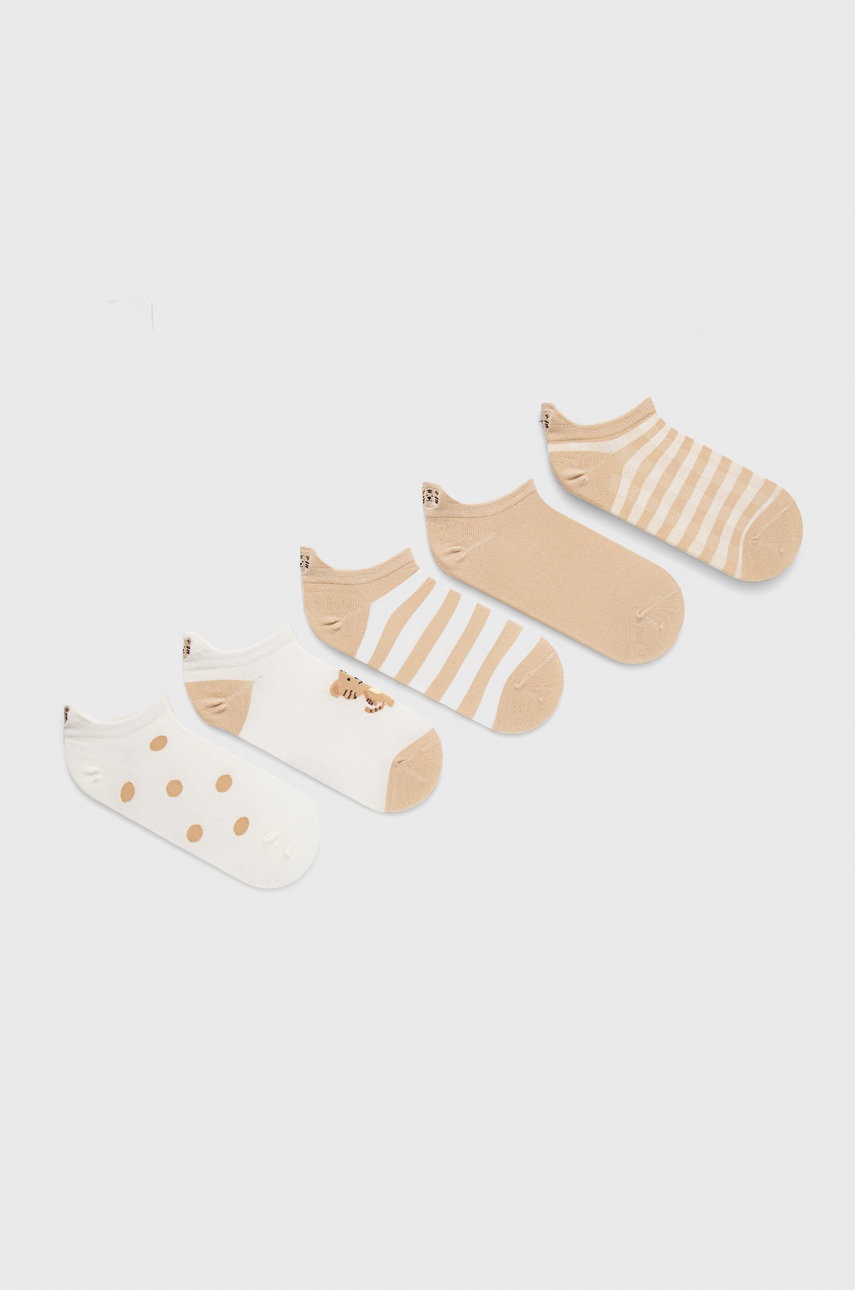 

Чорапи Answear Lab дамски в бежово, Бежов