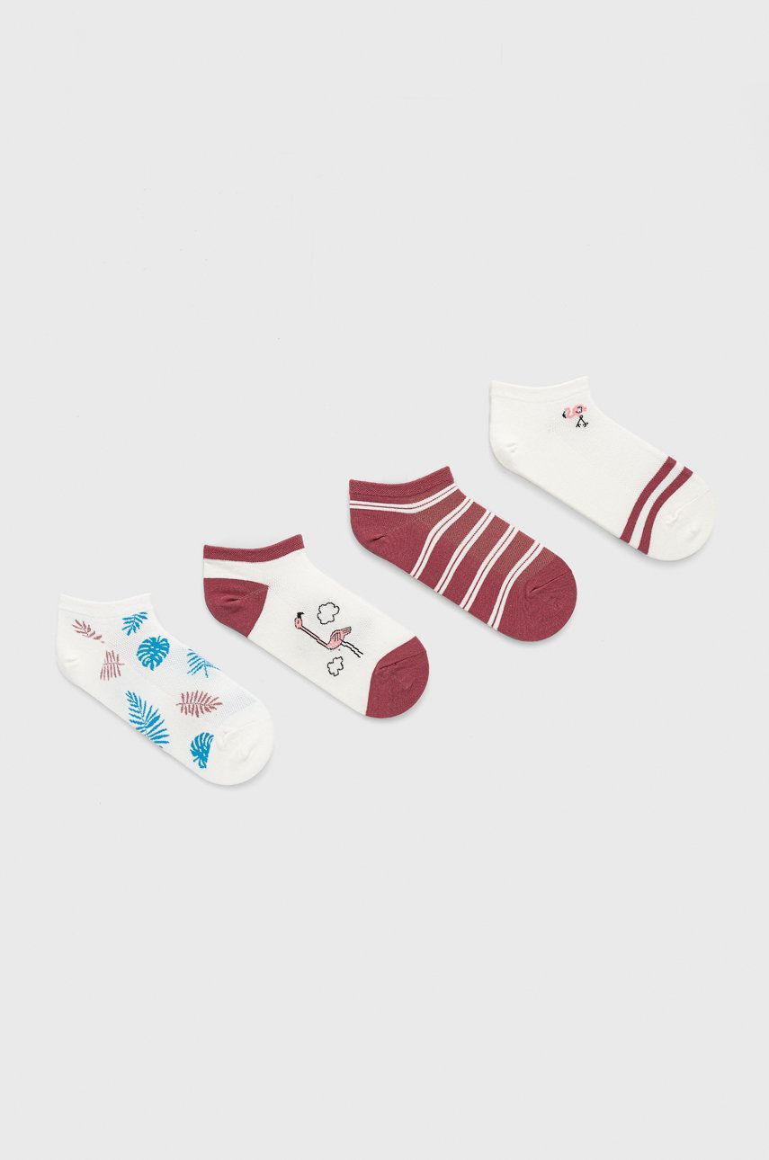 Ponožky Answear Lab dámské - vícebarevná -  85% Bavlna
