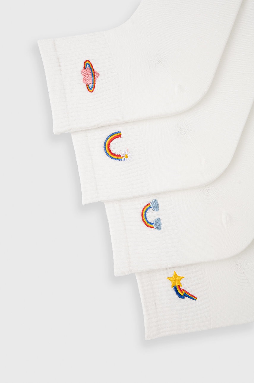 

Носки Answear Lab (4-pack) женские цвет белый