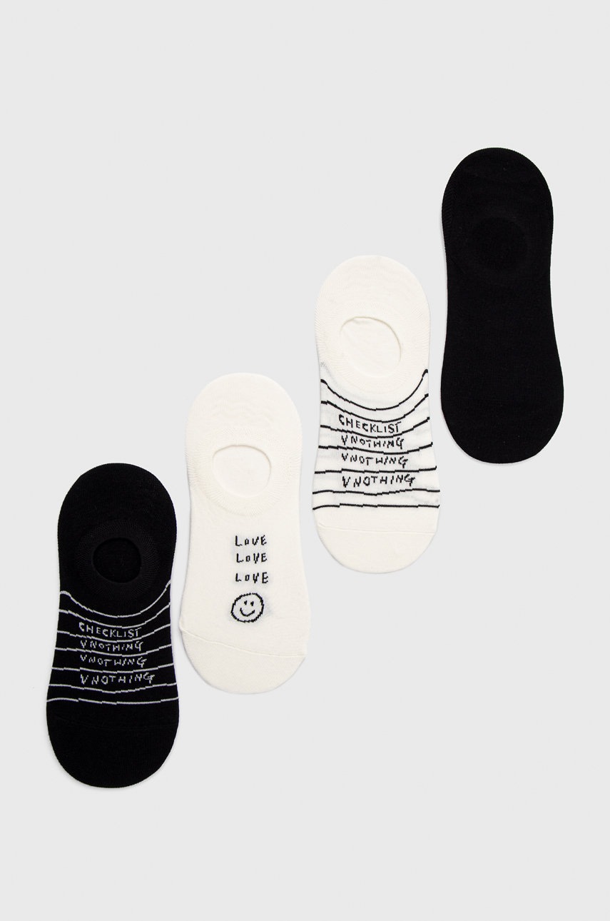 

Чорапи Answear Lab (4-pack) в бяло, Бял