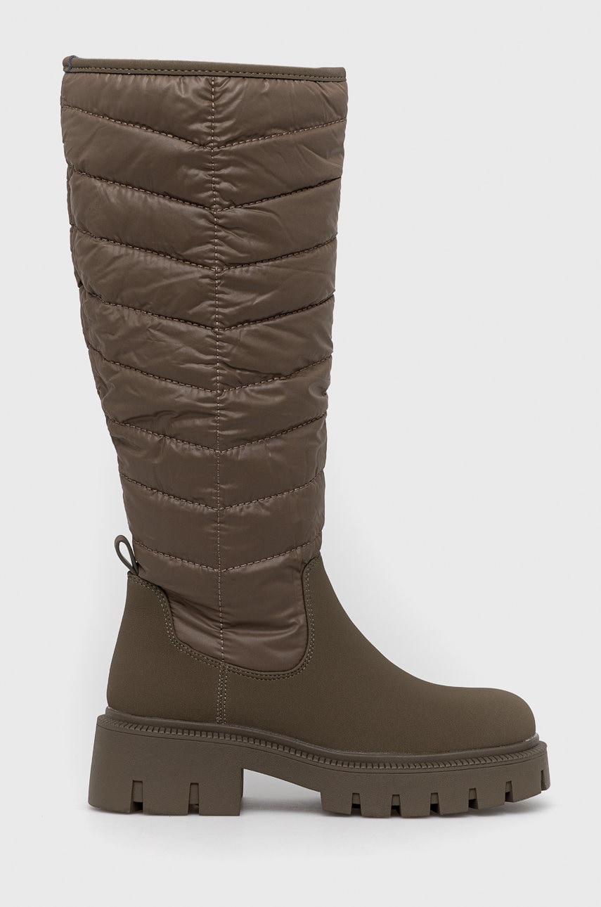 Answear lab cizme culoarea verde