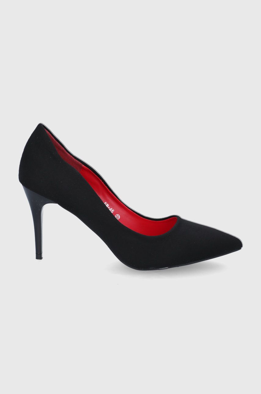 Answear Lab Pantofi cu toc culoarea negru 2023 ❤️ Pret Super answear imagine noua 2022