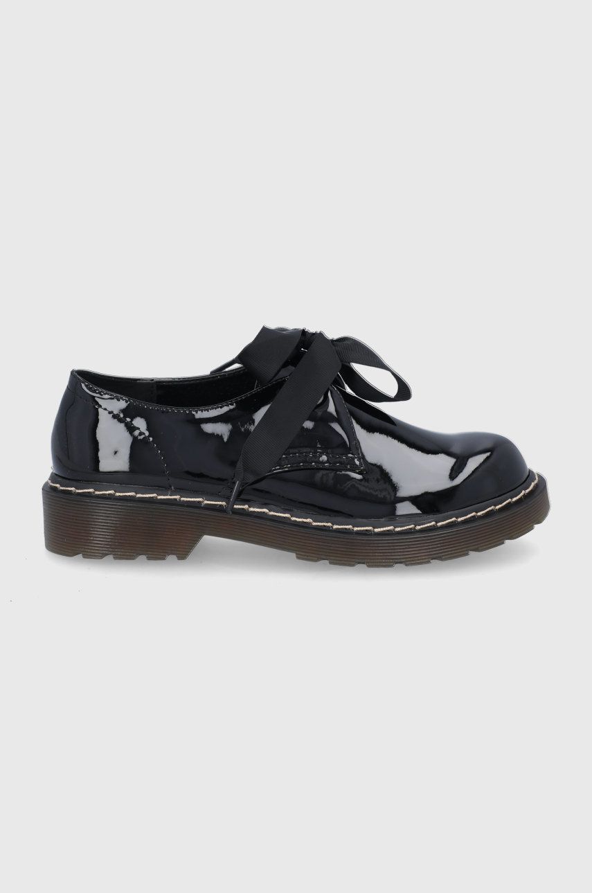 Answear Lab pantof femei, culoarea negru, cu platforma Answear Lab