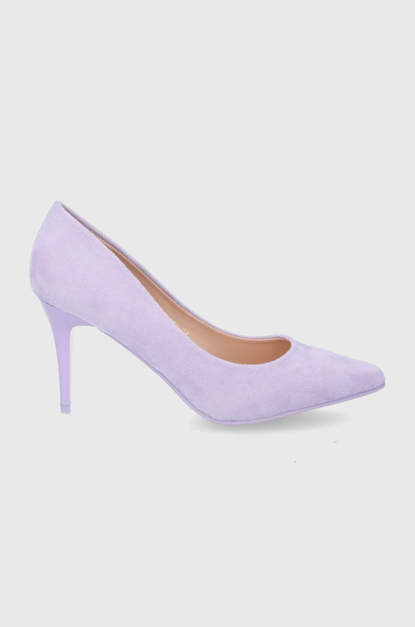 Answear Lab pantofi cu toc culoarea violet Answear Lab