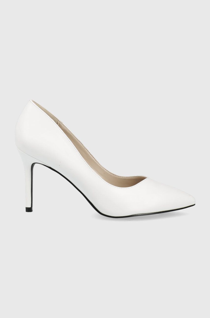 Answear Lab pantofi cu toc culoarea alb 2023 ❤️ Pret Super answear imagine noua 2022