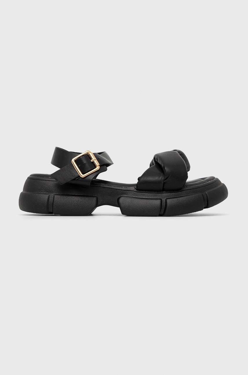 

Сандали Answear Lab в черно с платформа, Черен