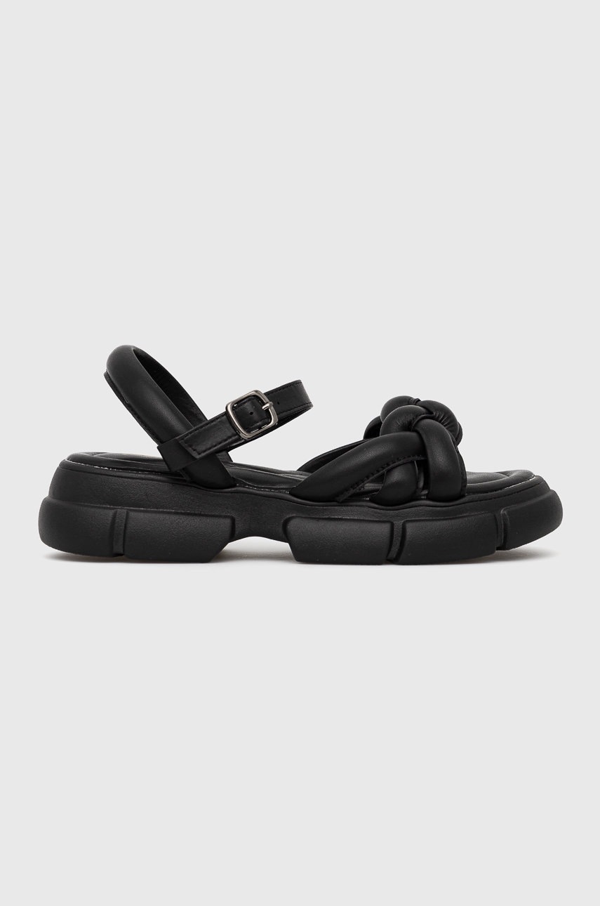 

Сандали Answear Lab в черно с платформа, Черен