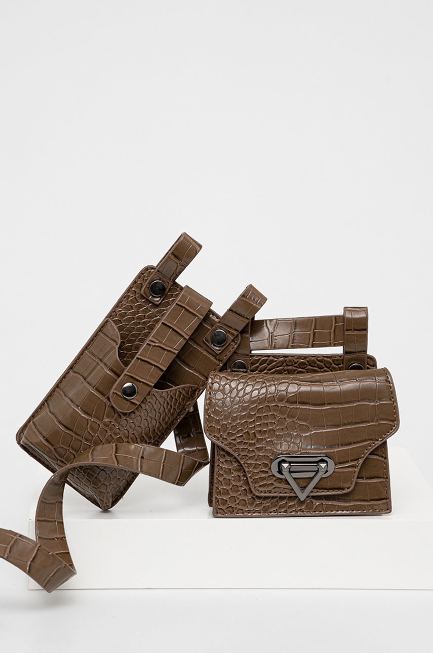 

Колан Answear Lab дамски в кафяво, Кафяв