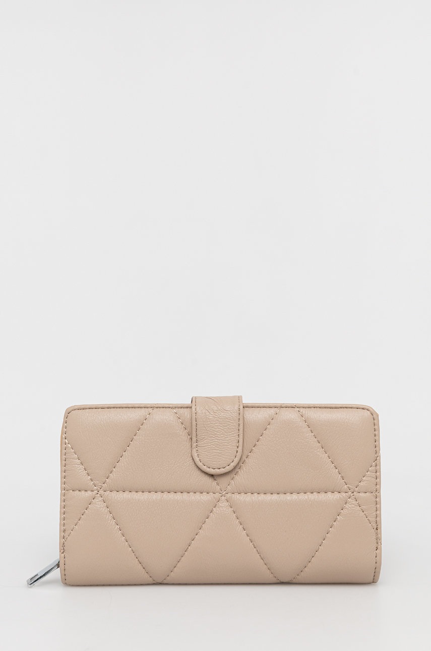 

Портфейл Answear Lab дамски в бежово, Бежов